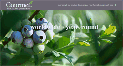Desktop Screenshot of gourmettrading.net